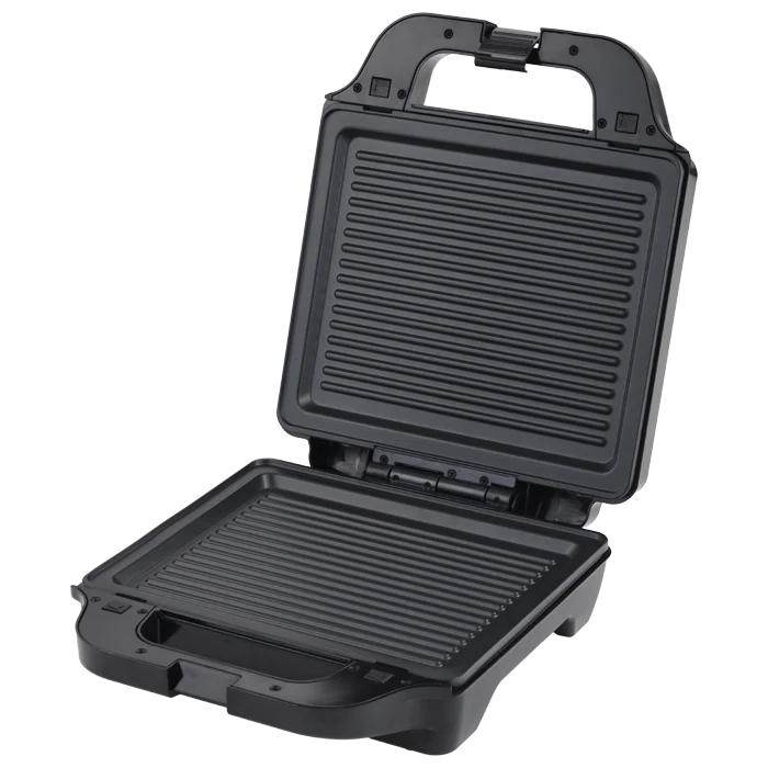 Daiko Grill panini en acier inoxydable Revêtement antiadhésif en Teflon