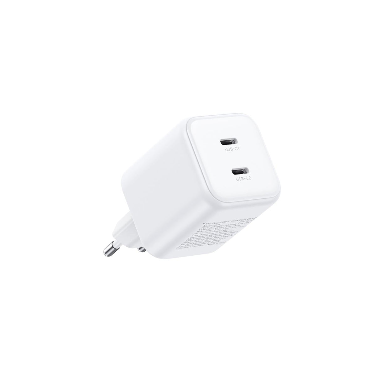 UGREEN 45W double USB-C Chargeur rapide GaN EU — 65154 — vue 2
