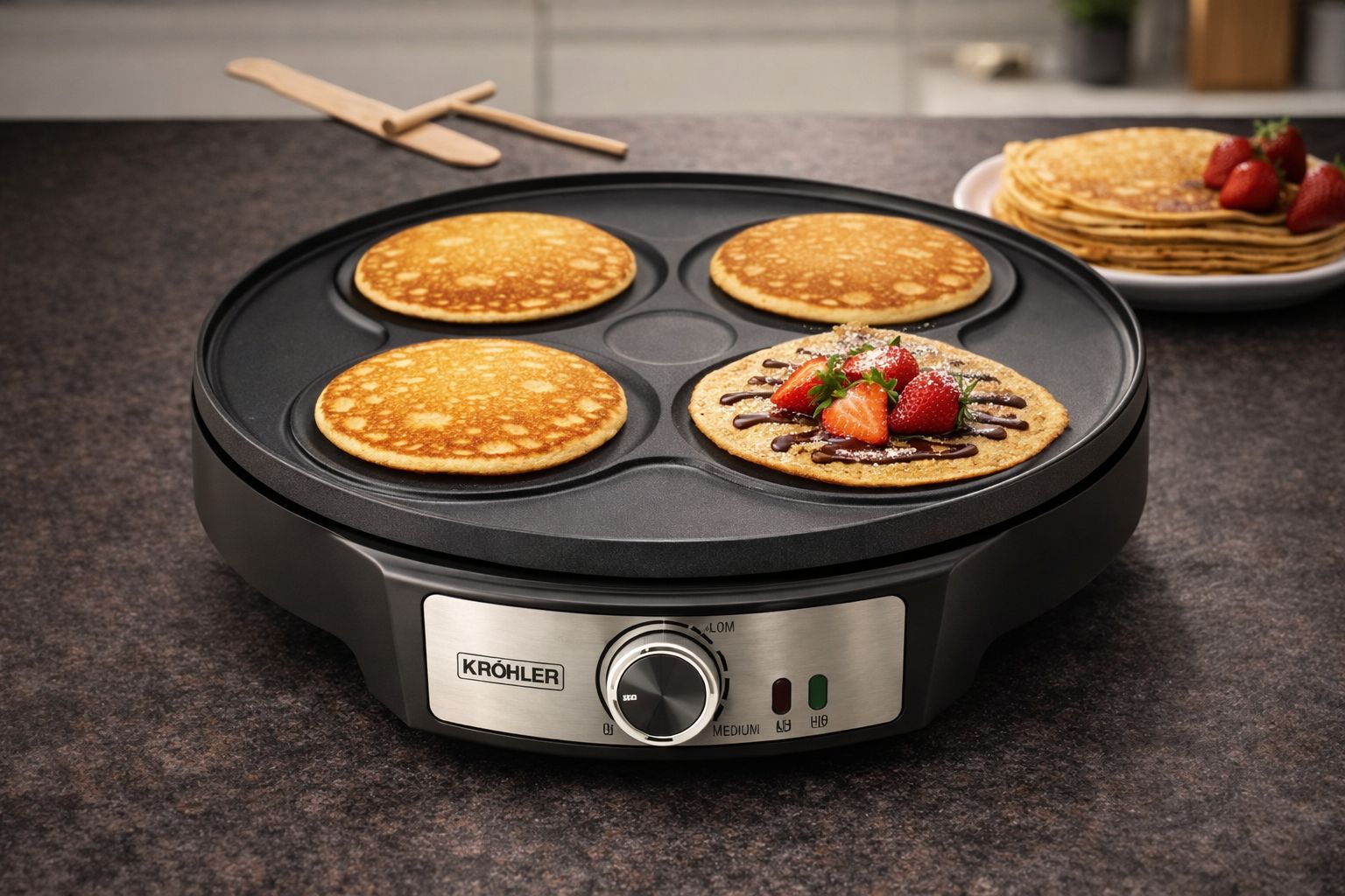 Kröhler CRÊPIÈRE ÈLECTRIQUE  PECE-1801