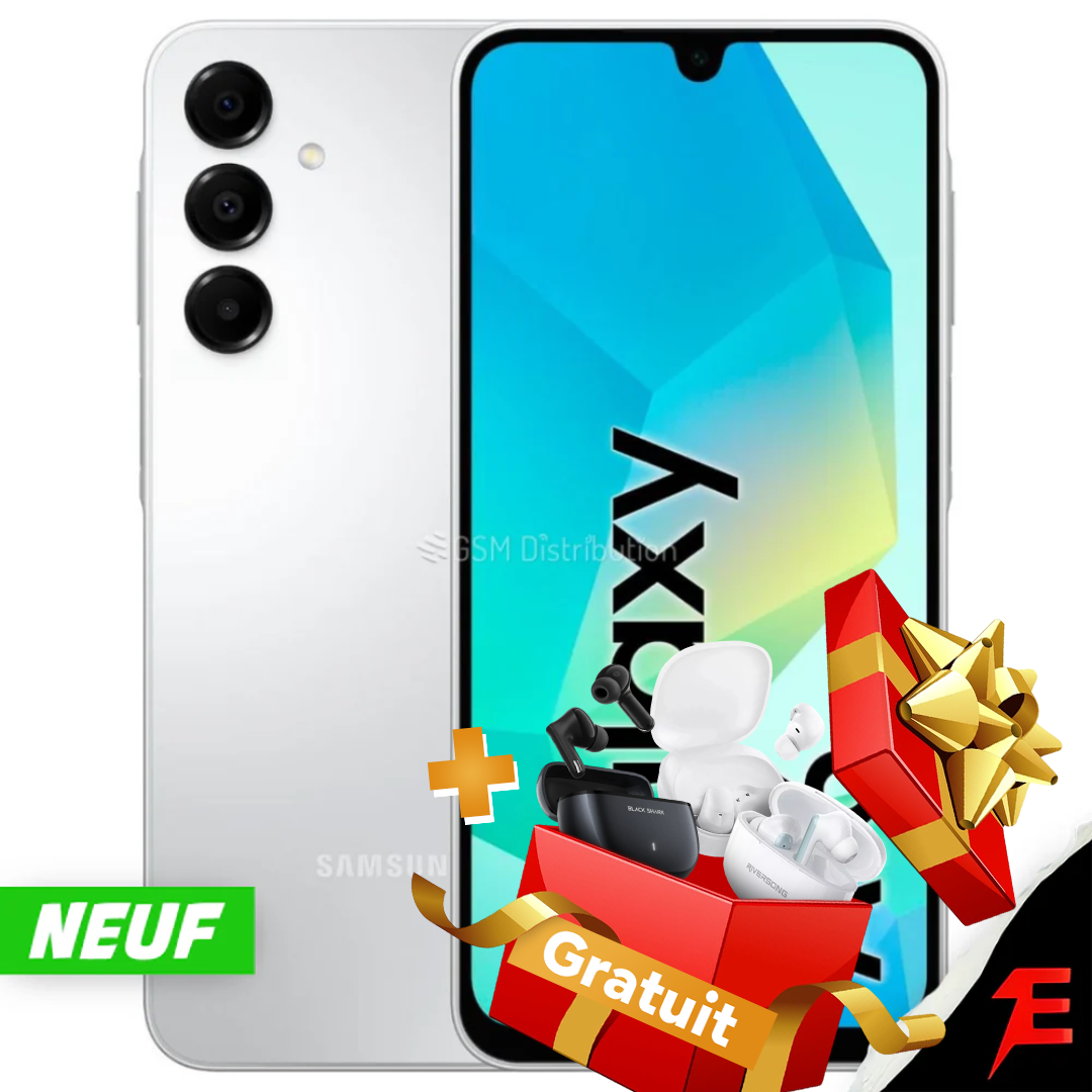 SAMSUNG Galaxy A16 (4/128) + Écouteurs sans fil gratuits 🎁