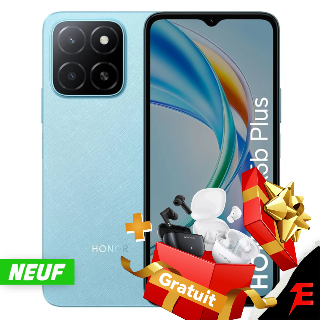 HONOR X5b Plus (4/128)(Neuf Boîte fermée) + Écouteurs sans fil gratuits 🎁