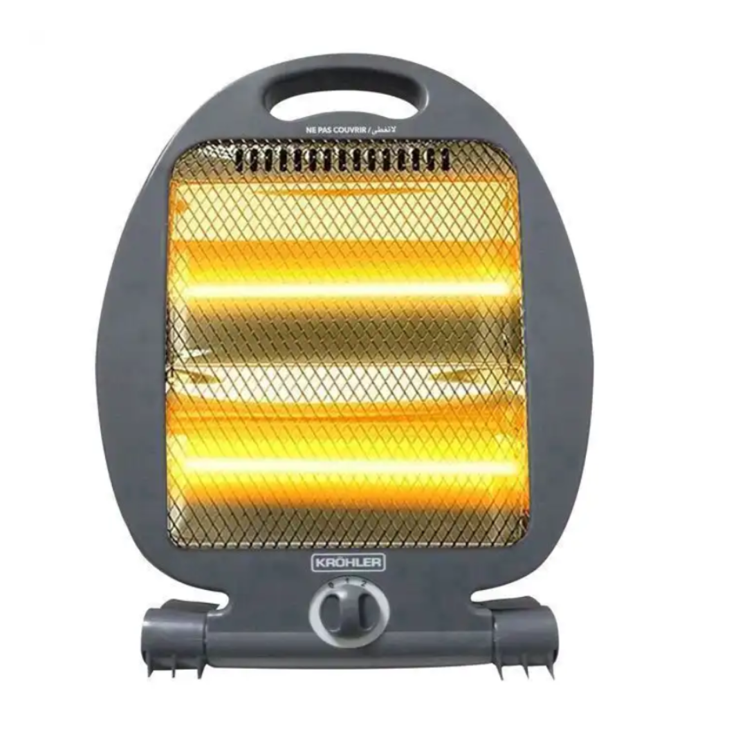 Kröhler chauffage KQZ-0807-S Petit Electrique  Gris